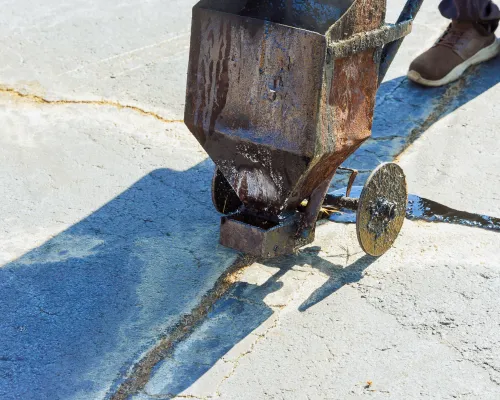 Wyomissing Hot Rubberized Crack Sealing