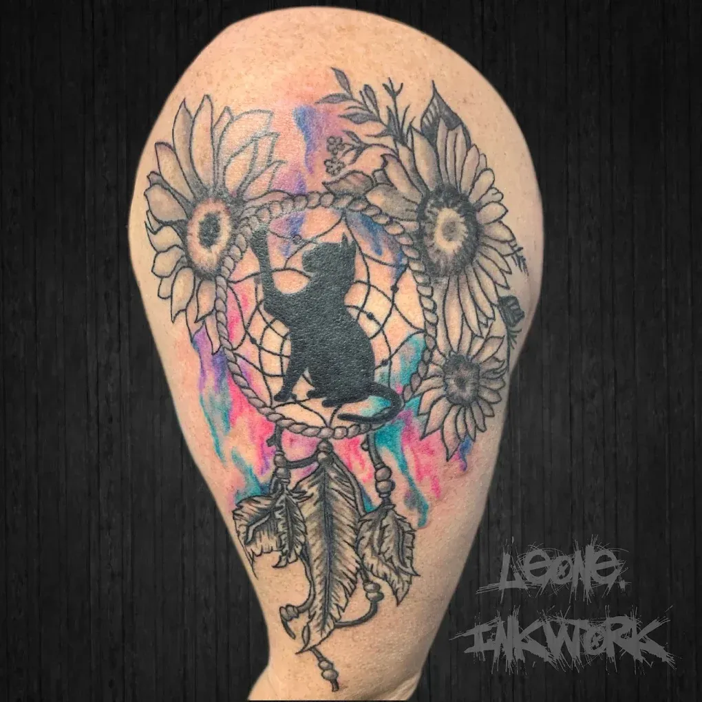 Black and gray realism tattoo