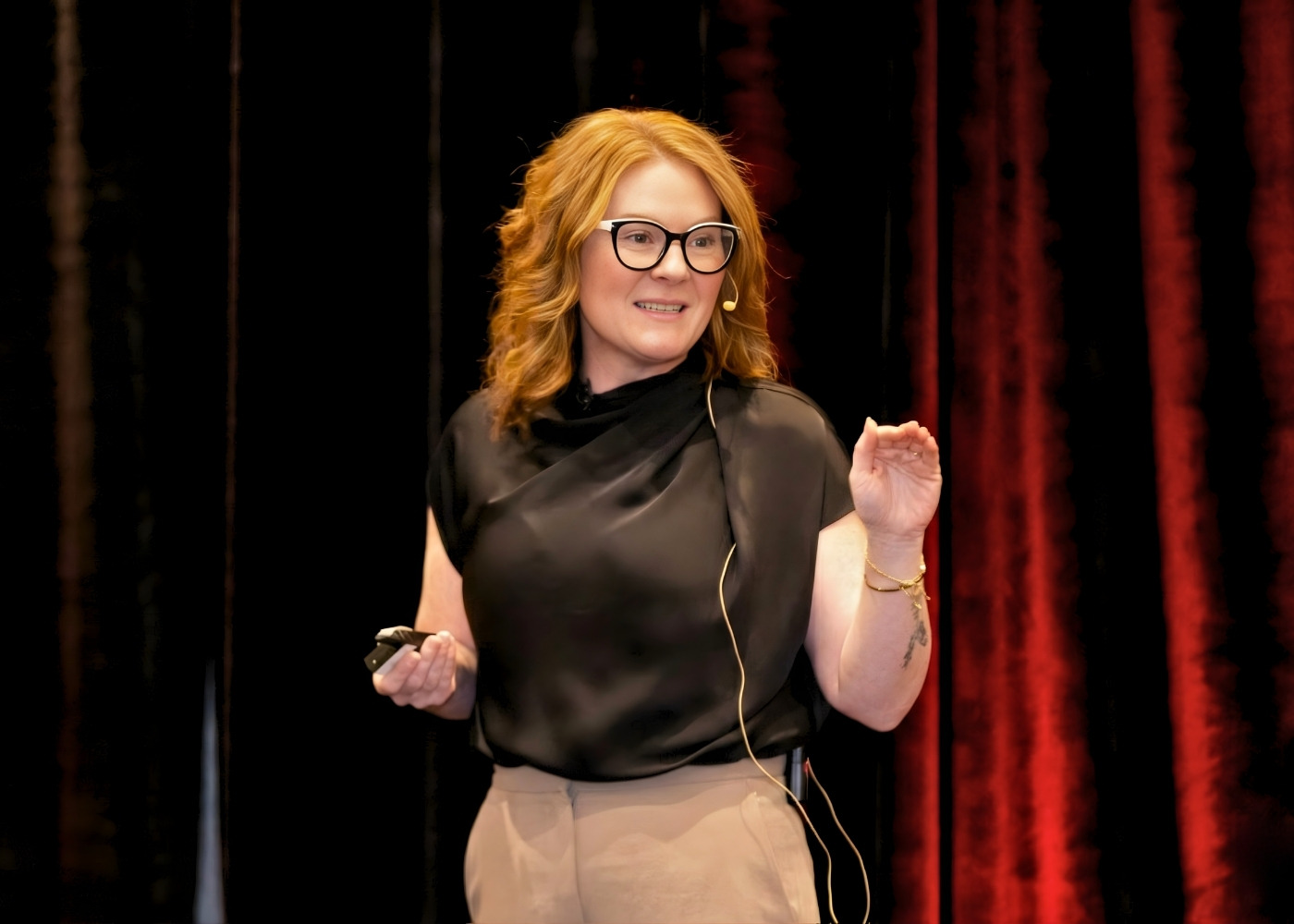 Mary Tibbetts corporate wellness keynote speaker presenting on leadership and burnout prevention