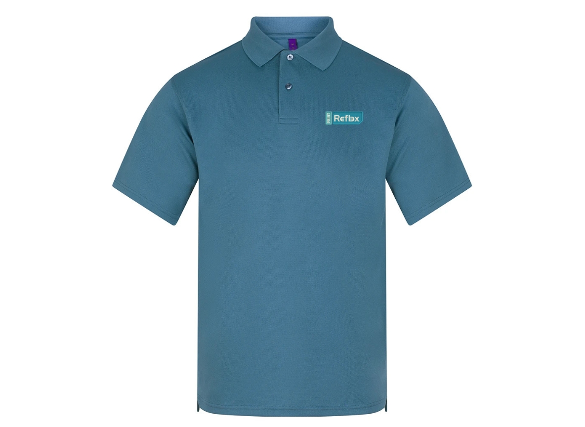 Performance technical polo shirt