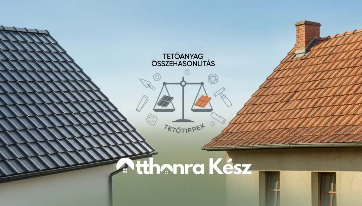 Tetőfedő anyagok összehasonlítása: cserepeslemez és kerámiacserép