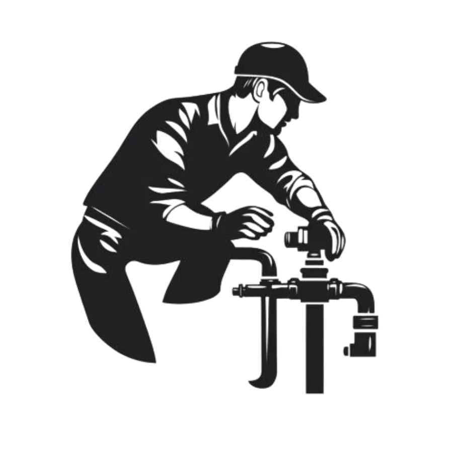 Technician Repairing leak pipes