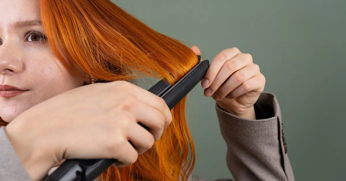 hair styling