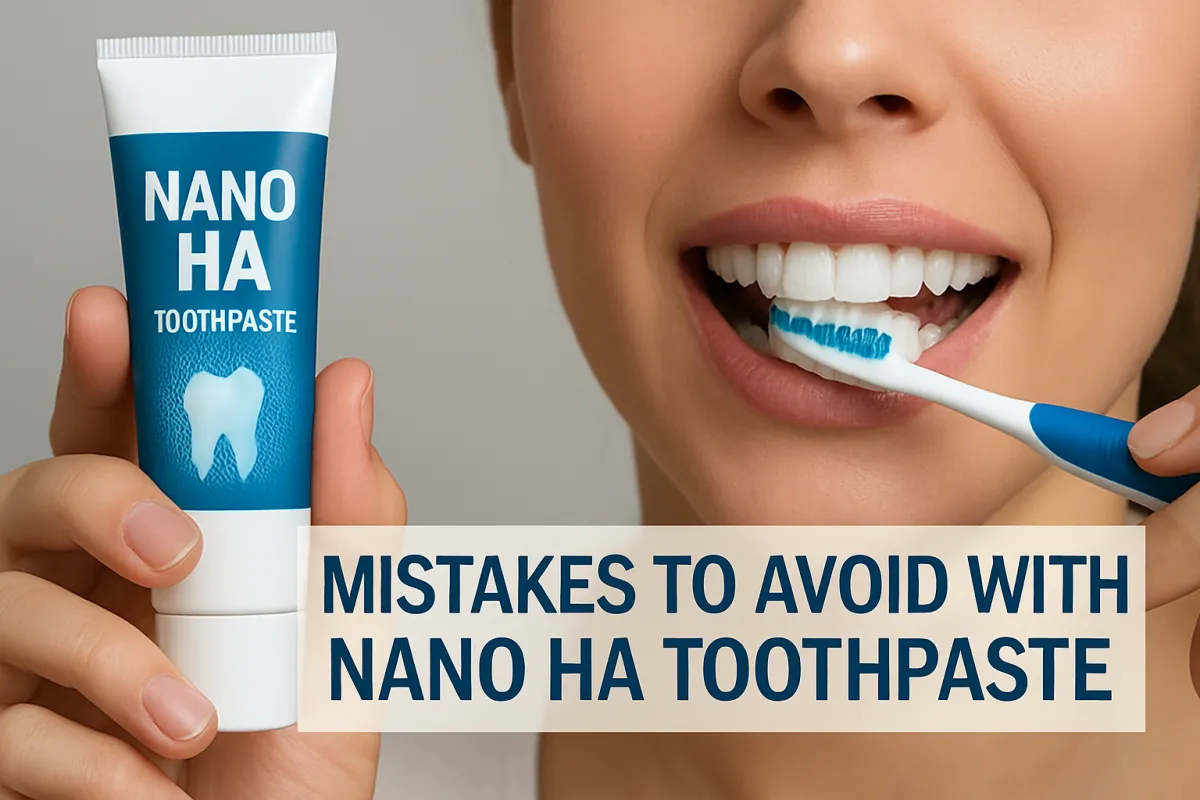 Mistakes to Avoid with Nano HA Toothpaste