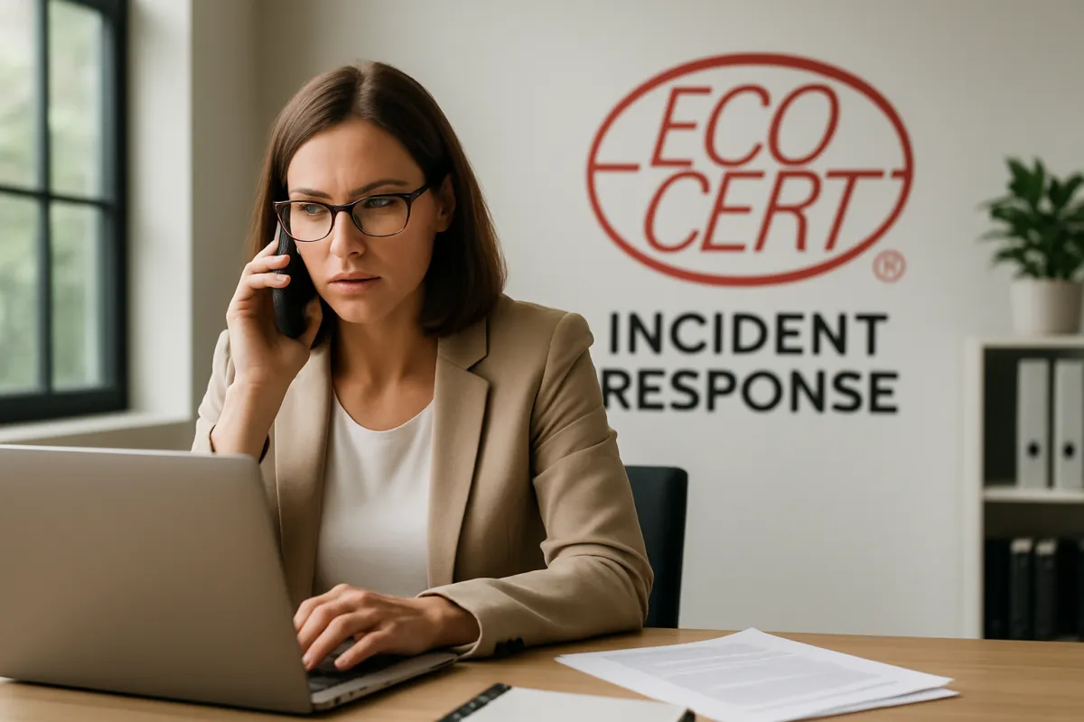 Beyond the Audit: Why Incident Response is Critical for Ecocert-Compliant Businesses