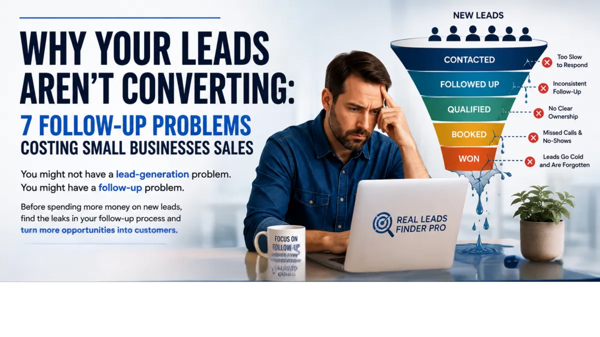 Why Your Leads Aren't Converting: 7 Follow- Problems Costing
