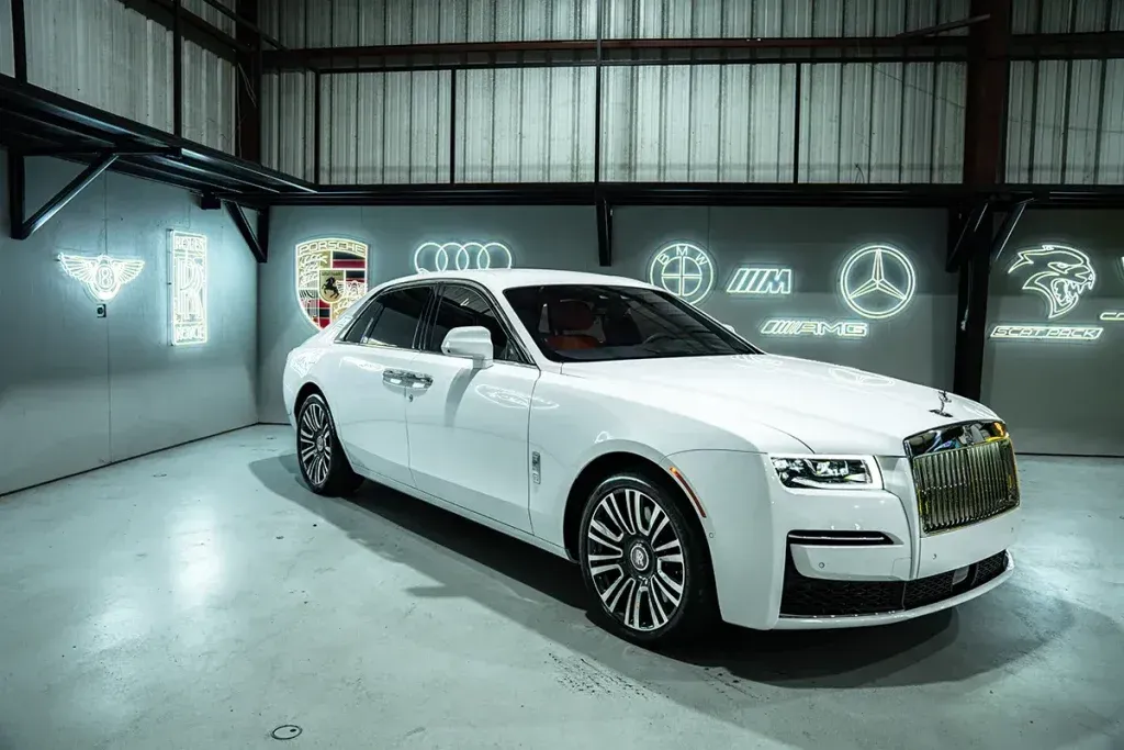 Rolls Royce Ghost (White) - Houston Car Rental - Worlds Most Hated Whips