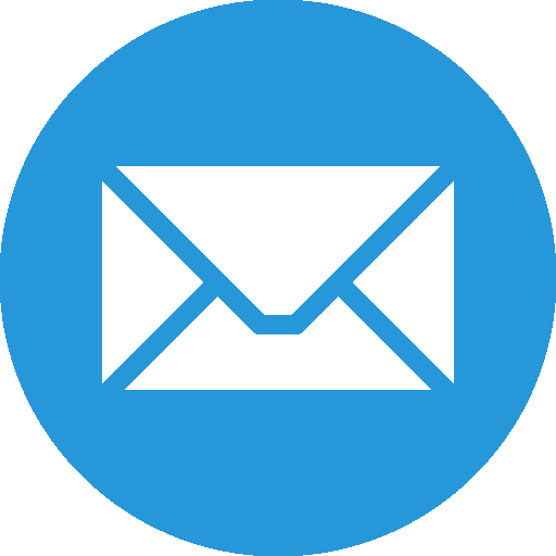 Email icon representing contact options for Brother’s Services Plumbing's 24/7 emergency services in Miami, Florida.