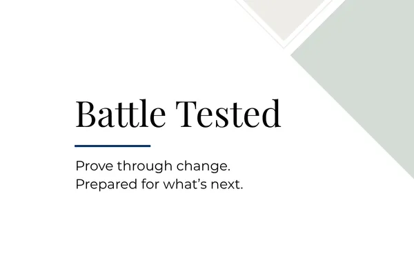 Battle Tested: Why Experience Matters in a Management Partner 