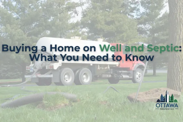 Well and septic system diagram for rural Ottawa home buyers