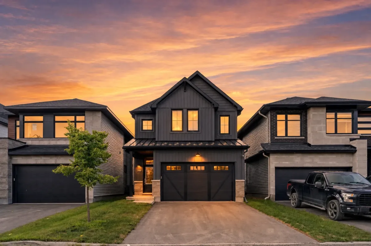286 Cornice Street, Orleans home for rent, twilight exterior