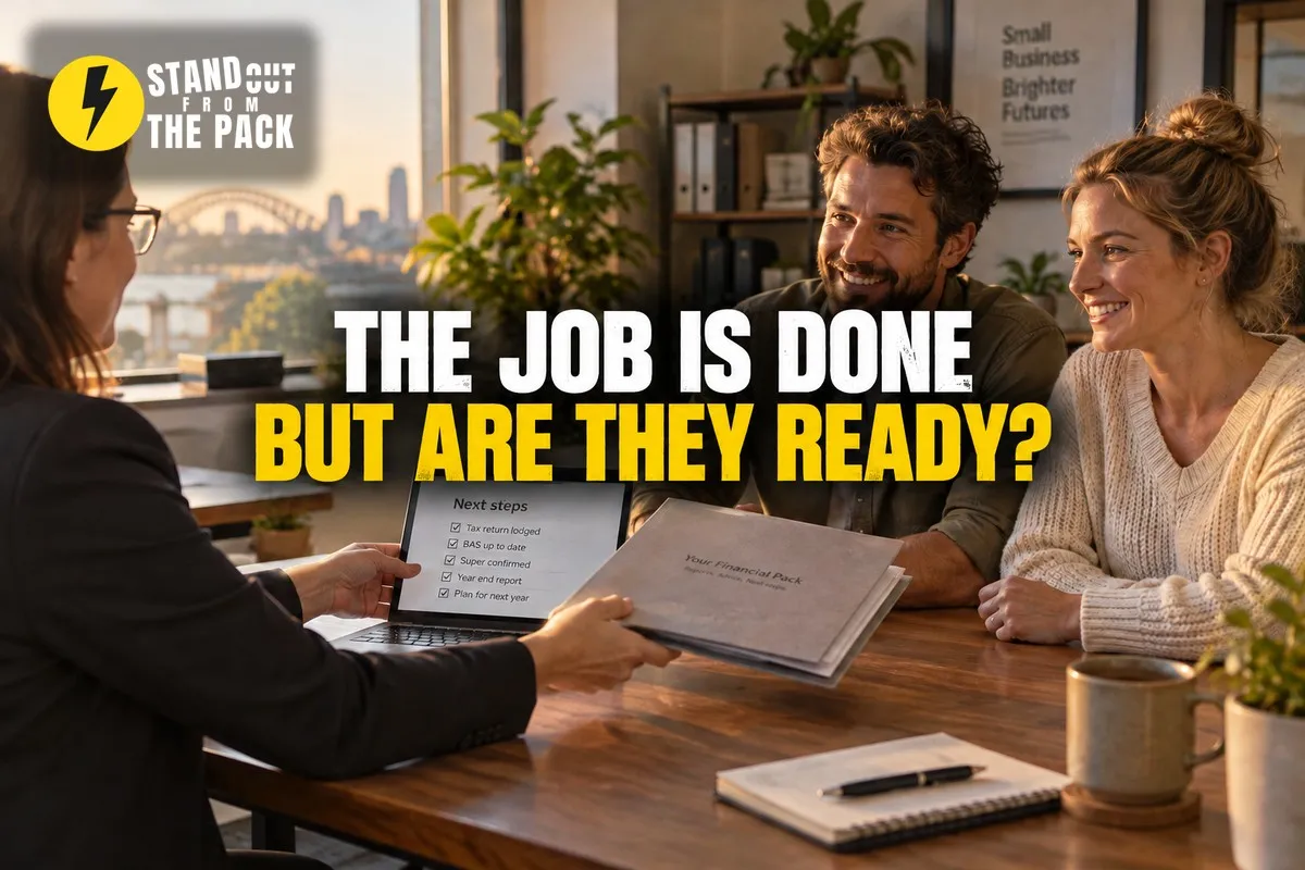 You Think the Job Is Done. Does Your Customer?