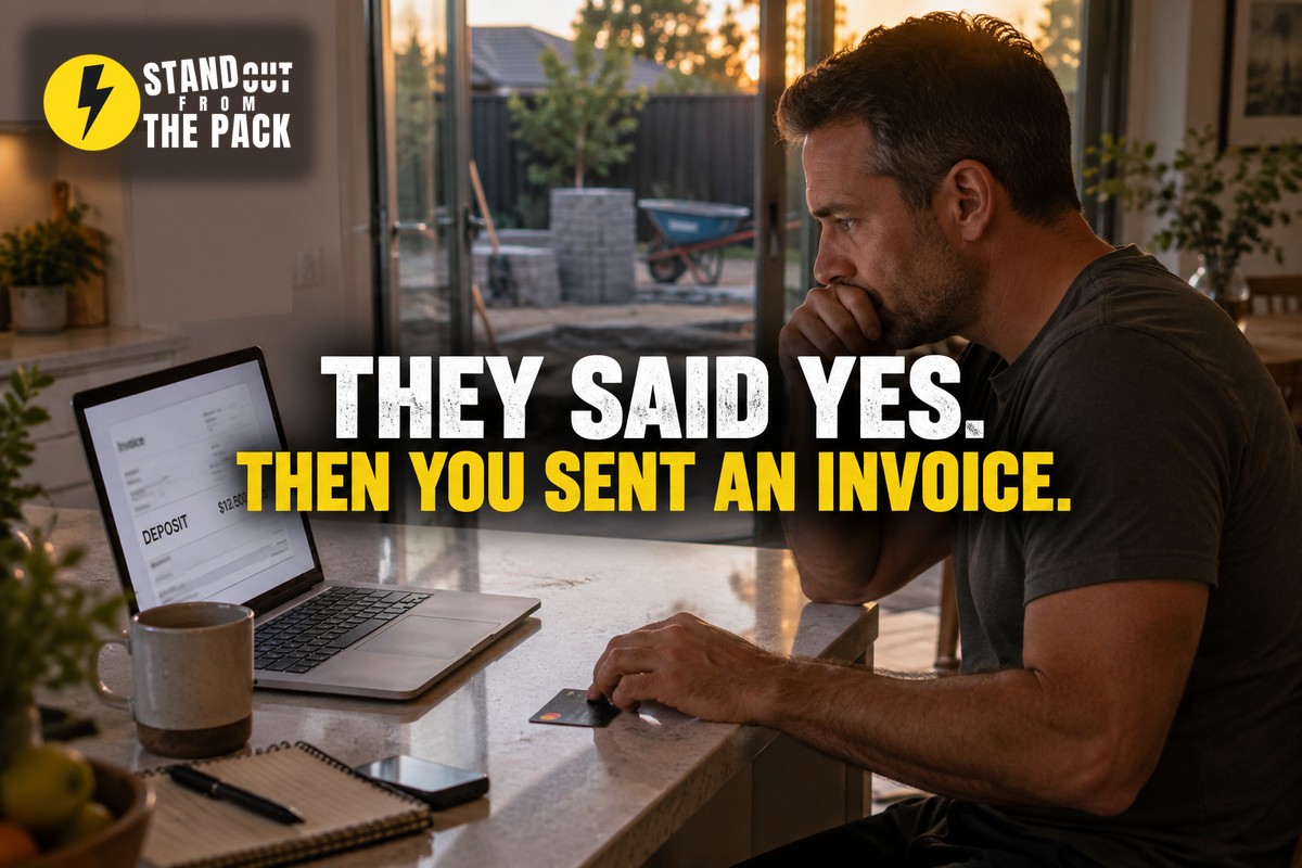 Your Customer Said Yes. Then You Sent Them an Invoice.