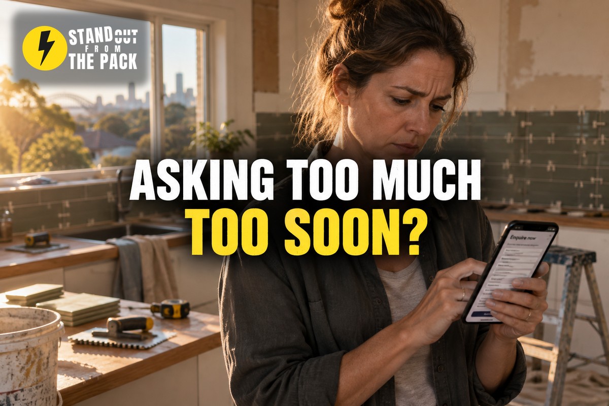 Is Your Enquiry Form Asking Too Much, Too Soon?