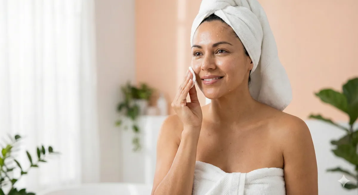 person standing on rock formation surrounded by body of water