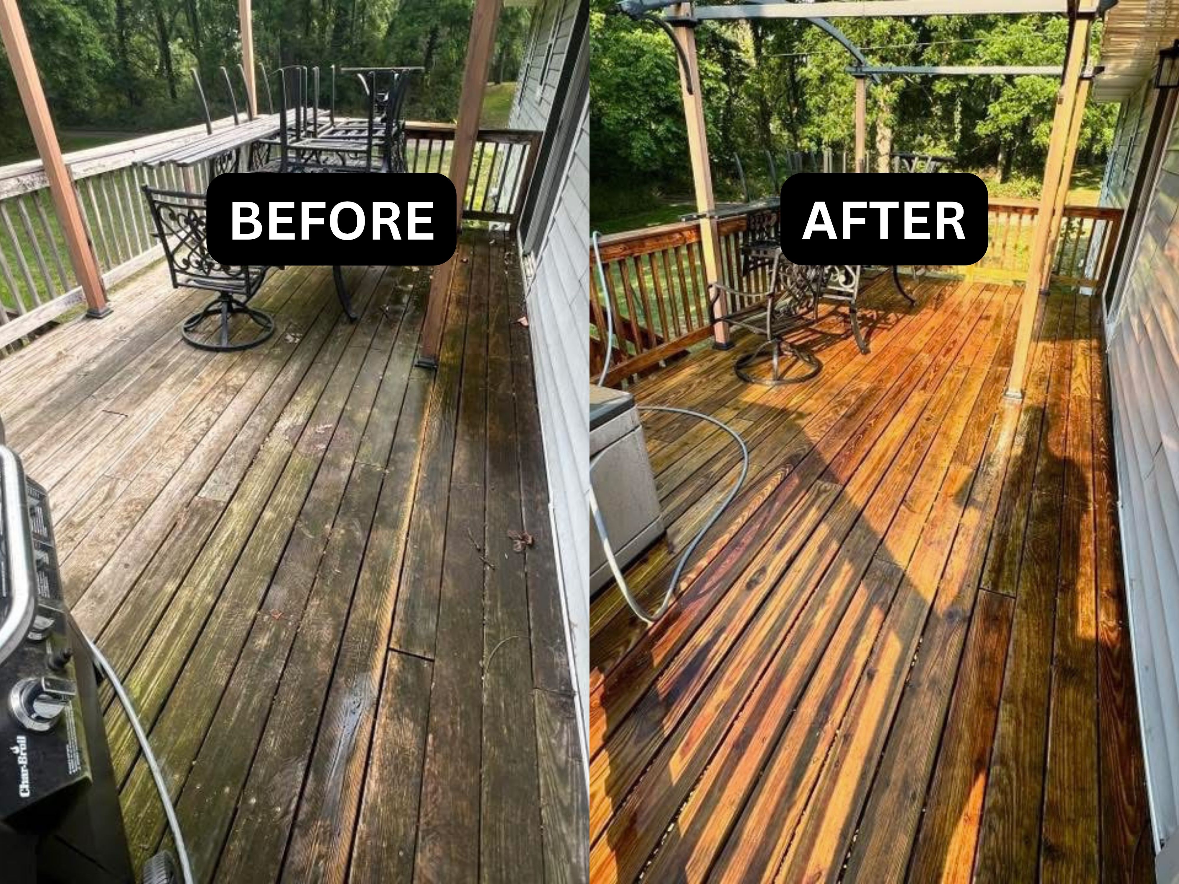 Deck Cleaning, Sanding & Staining in Sioux Falls