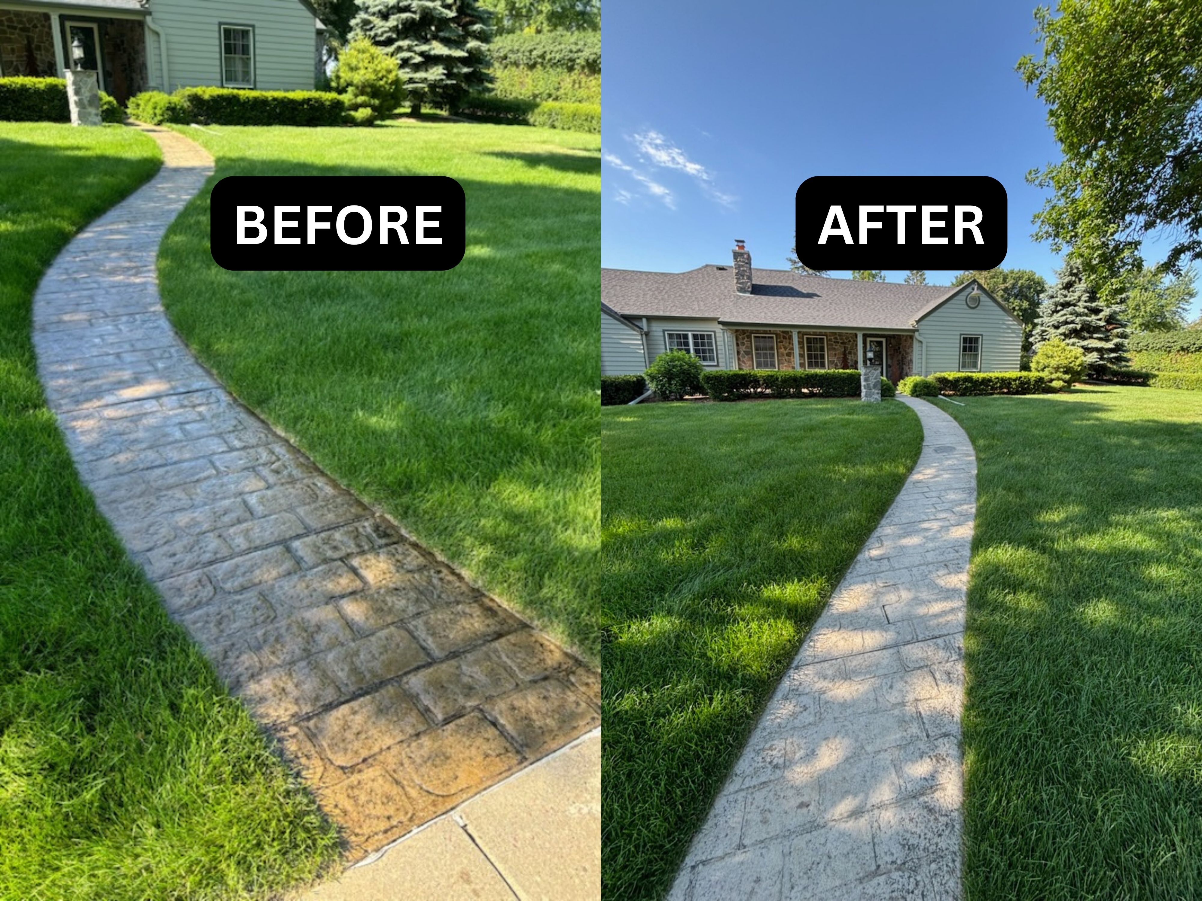 Paver Cleaning, Sanding & Sealing in Sioux Falls