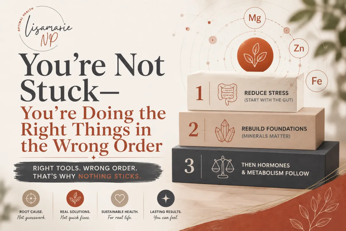 You’re Not Stuck—You’re Doing the Right Things in the Wrong Order