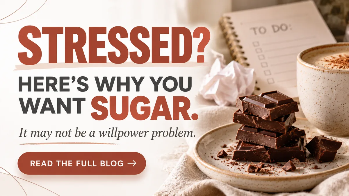 Why You Crave Sugar When You’re Stressed (It’s Not Just Willpow