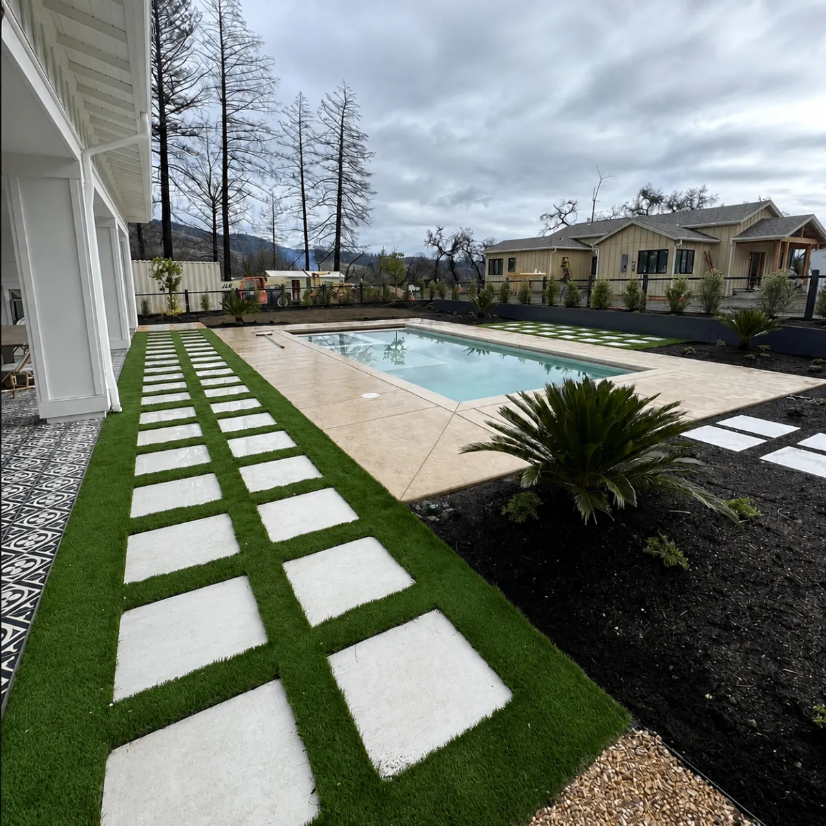 Residential and commercial landscaping by CalFigEra Inc. in Yuba City, CA