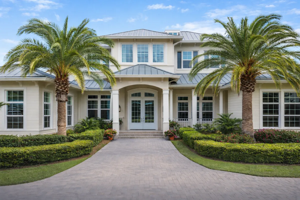 Florida home exterior representing conventional mortgage financing options