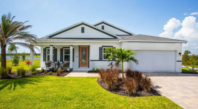 Beautiful single family home exterior in Southwest Florida representing properties financed through FHA and conventional mortgage loans