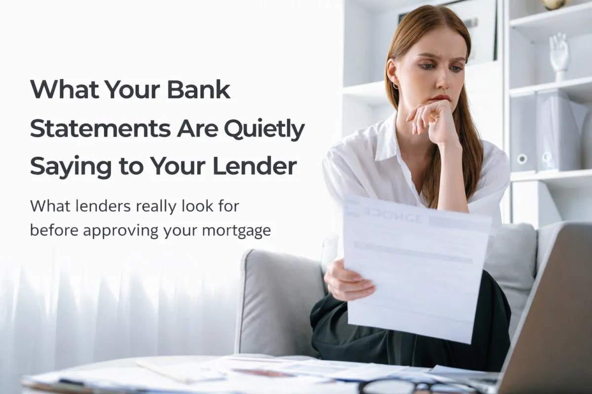 What Your Bank Statements Are Quietly Saying to Your Lender
