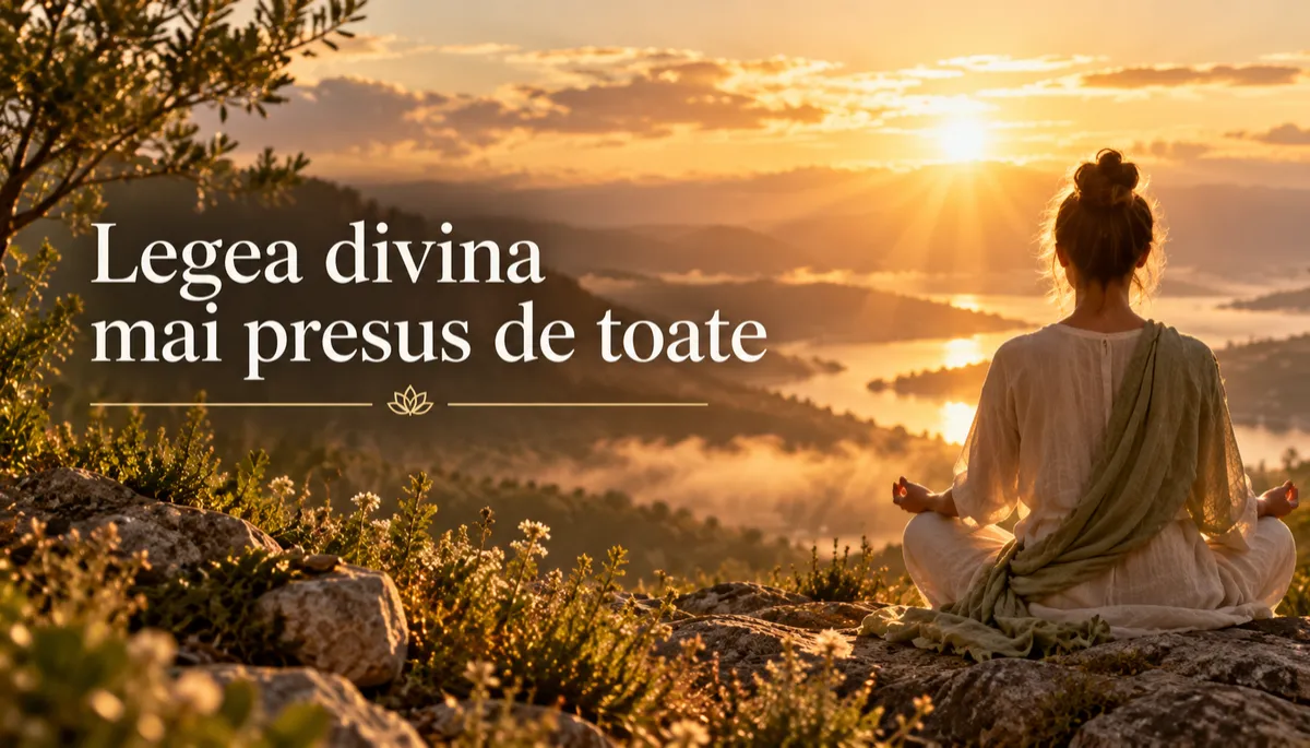 LEGEA DIVINĂ MAI PRESUS DE TOATE!