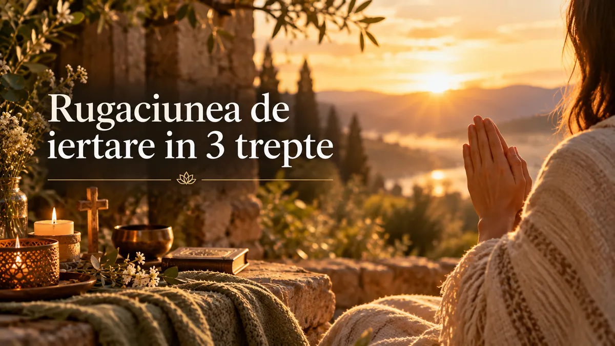 Rugăciunea de Iertare în 3 Trepte