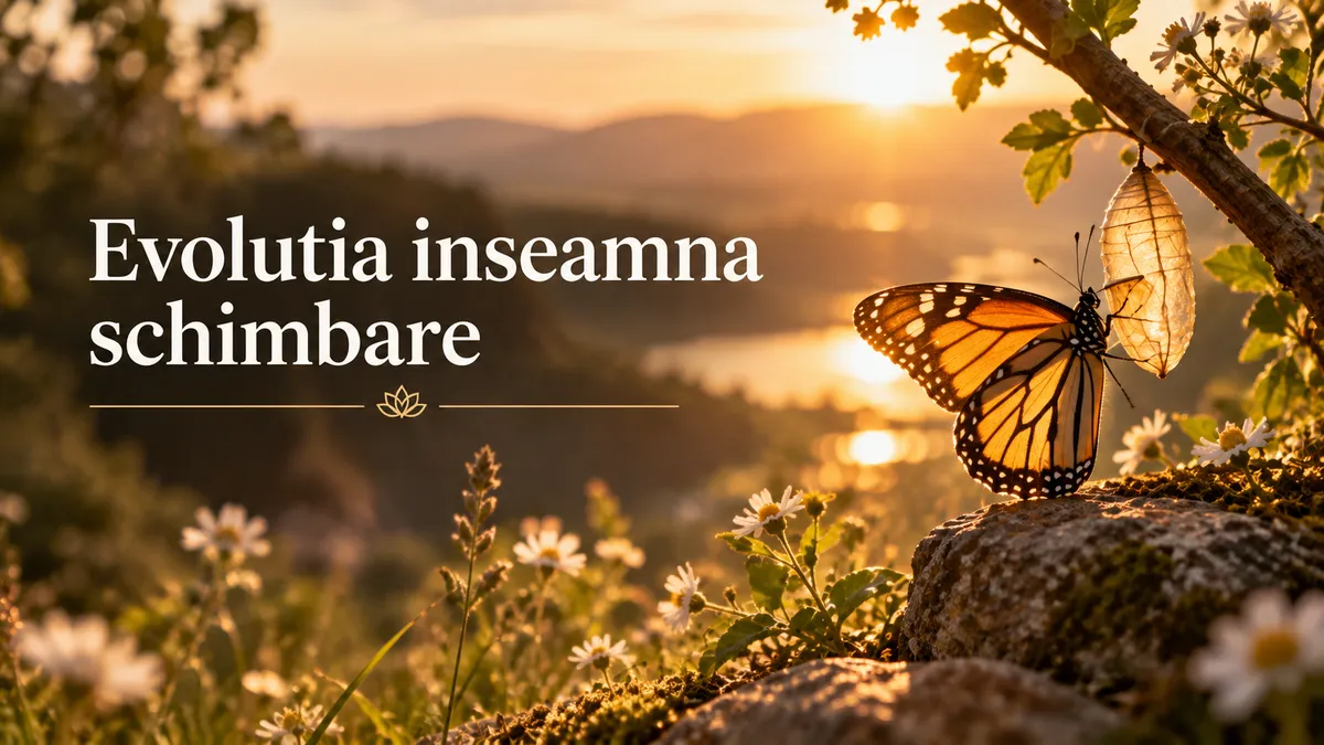 Evoluția Înseamnă Schimbare!
