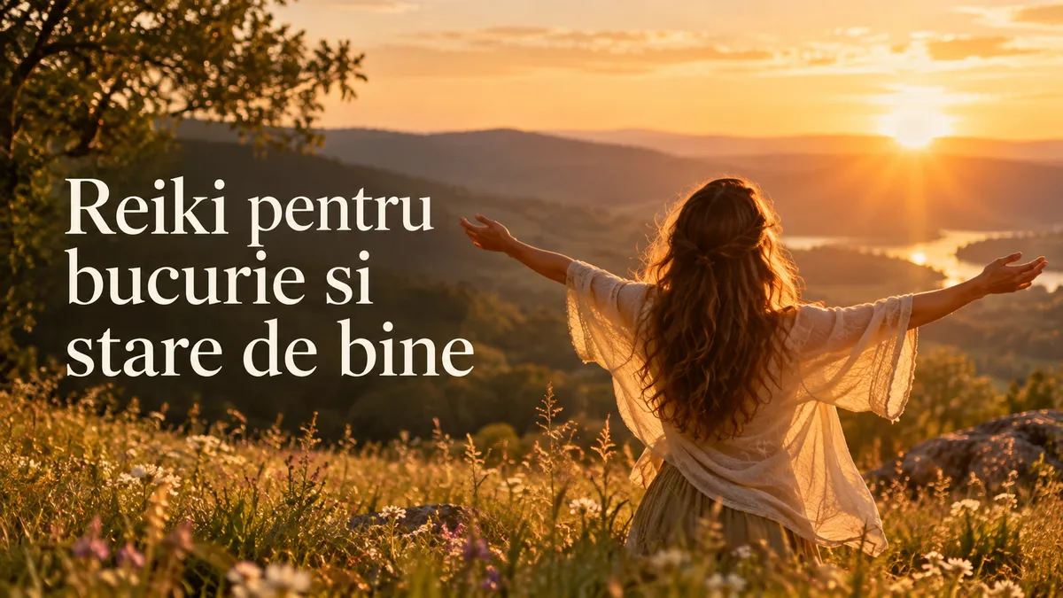 Reiki pentru bucurie și stare de bine