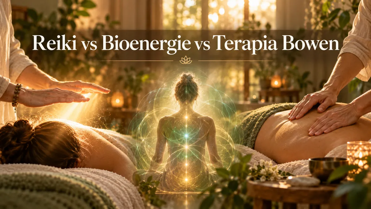 Reiki vs Bioenergie vs Terapia Bowen