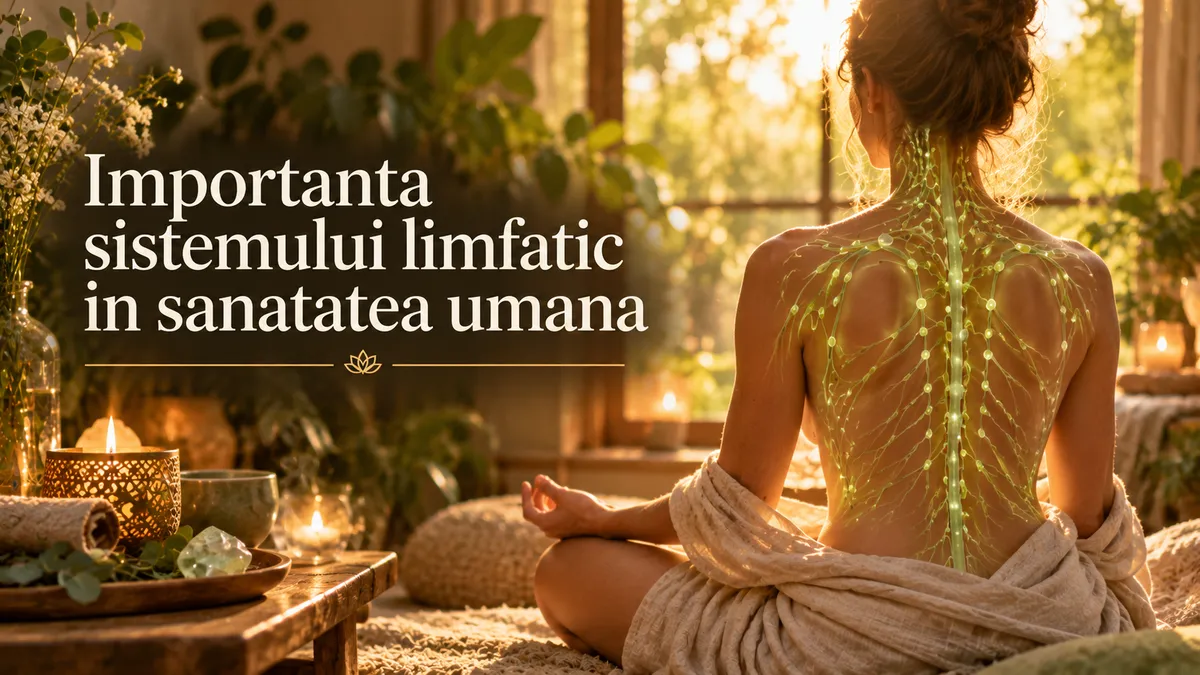 IMPORTANȚA SISTEMULUI LIMFATIC ÎN SĂNĂTATEA UMANA