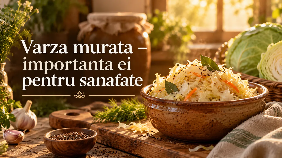 Varza murată – importanța ei pentru sănătate