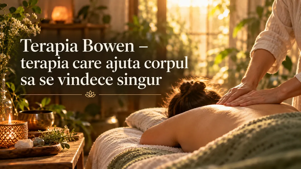 Terapia Bowen, terapie holistică ce reprogramează organismul pentru a se vindeca pe sine!