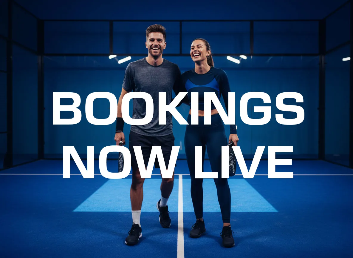 Padel courts at Vibe Club