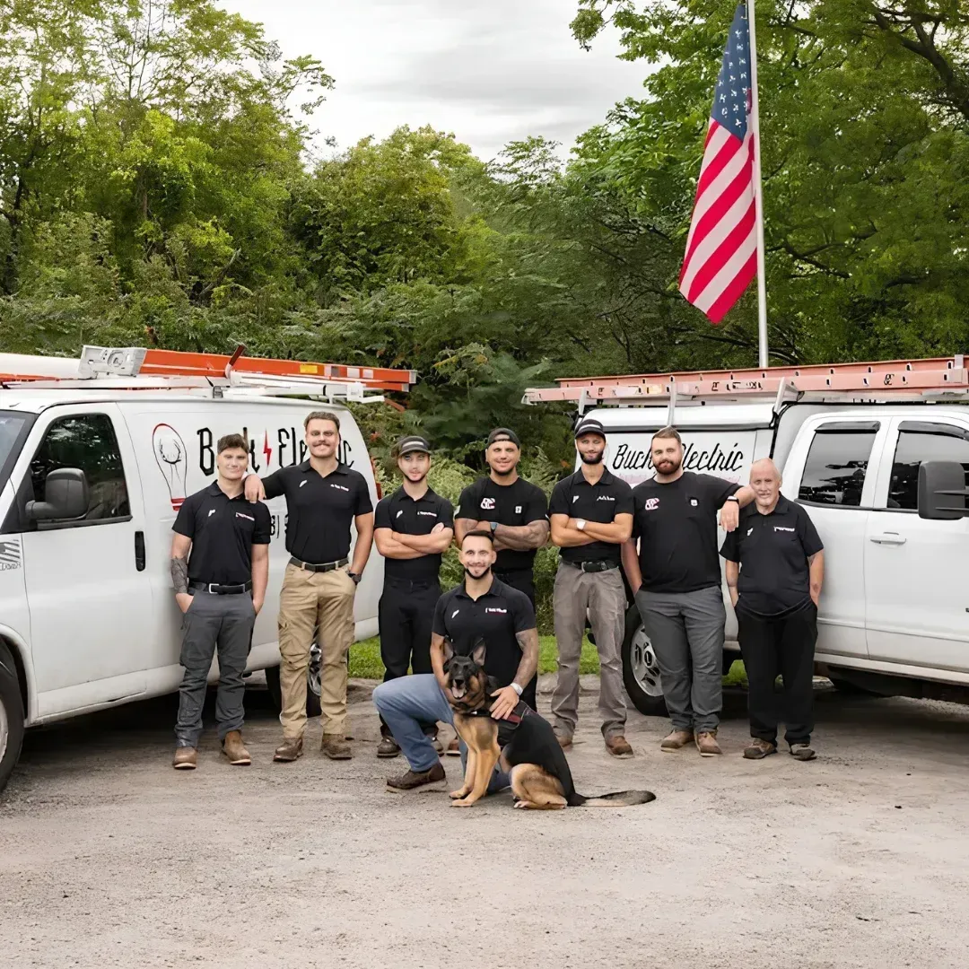 Buck Electric team of licensed electricians in Connecticut