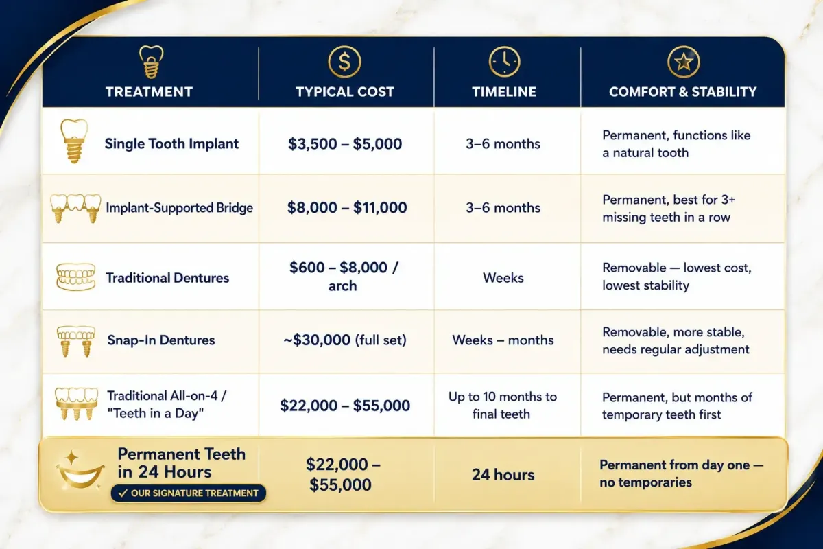 Dental Implant Cost Guide at Lasting Smiles