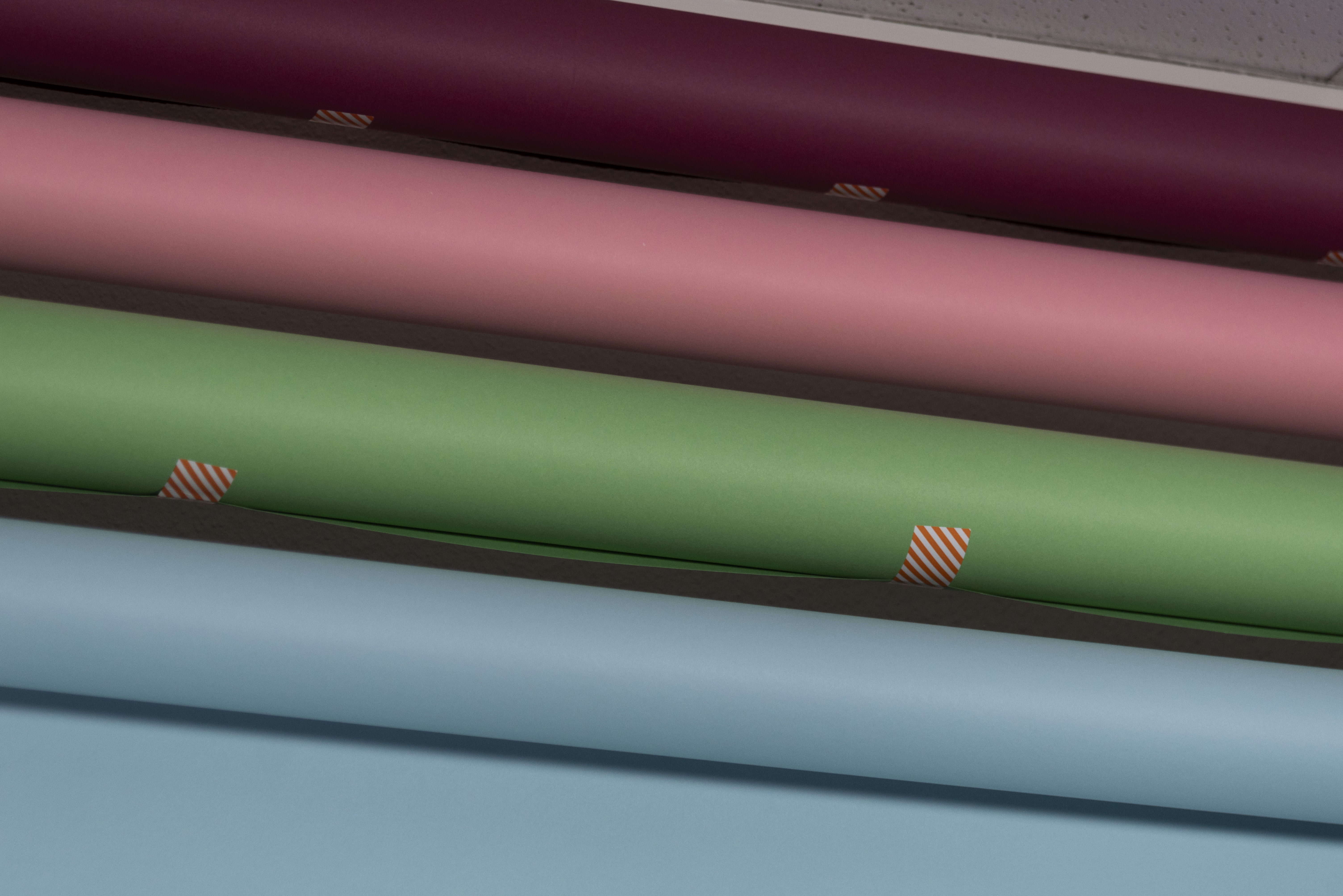 4 different paper backgrounds at In Real Life Studios