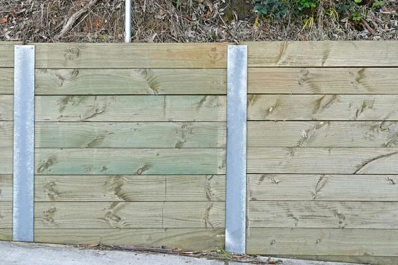 wooden retaining wall auckland