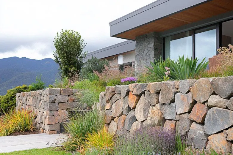 stone masonry retaining walls