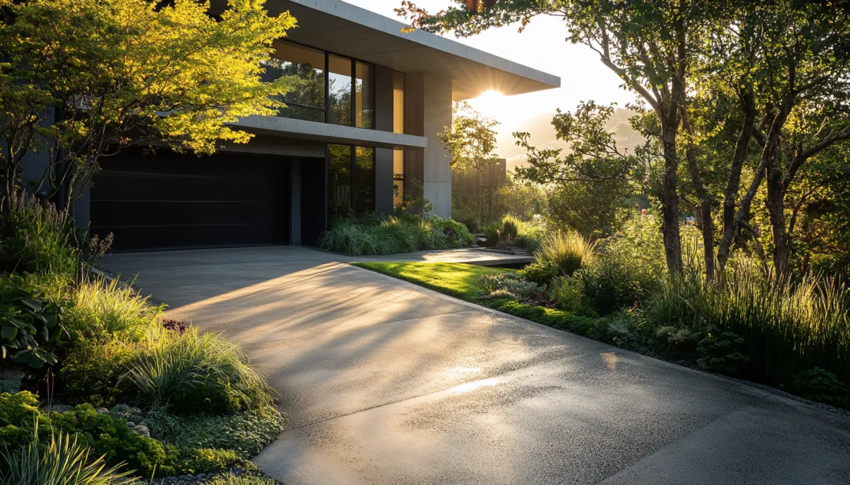 north shore concrete driveway