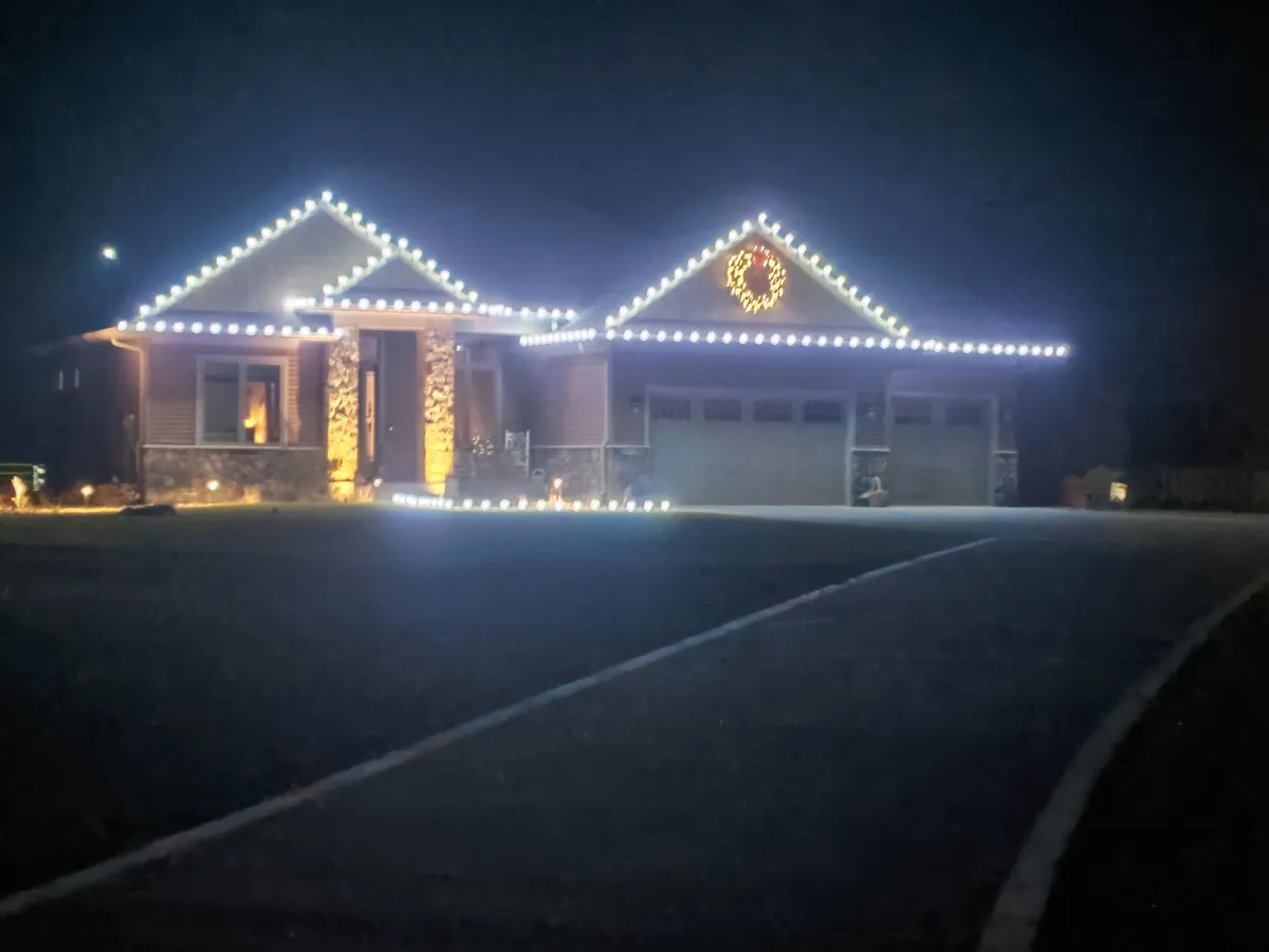 Christmas Light installation Madrid Iowa