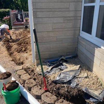 By-Hand Yard Drainage Carmel