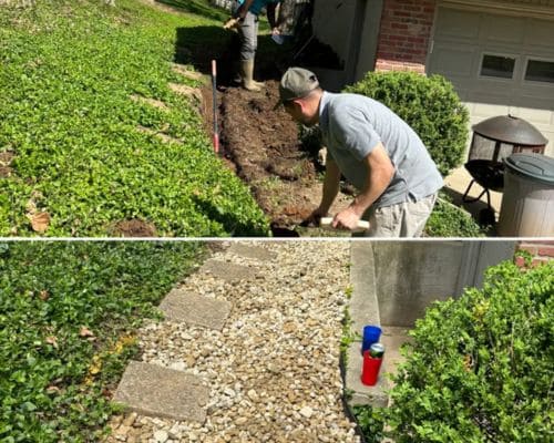  Downspout Drainage