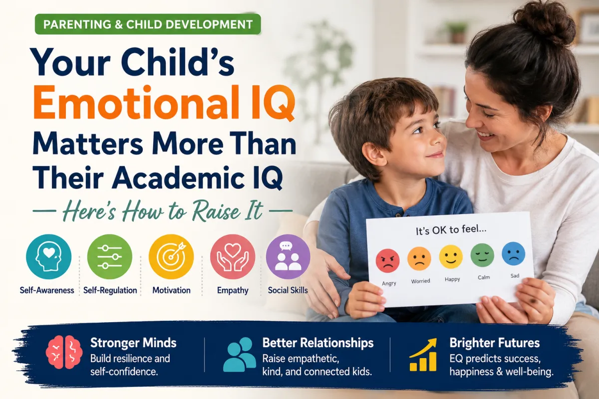 Your Child’s Emotional IQ Matters More Than Academic IQ | Parenting Guide