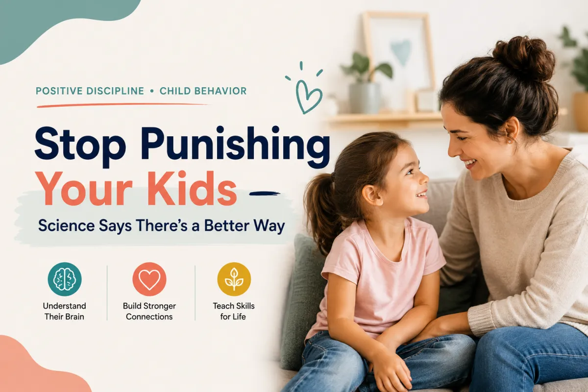 Stop Punishing Your Kids: The Science Behind Positive Discipline