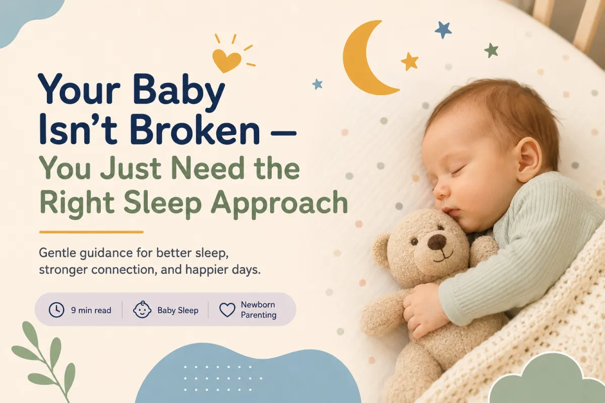 Your Baby Isn’t Broken — You Just Need the Right Sleep Approach