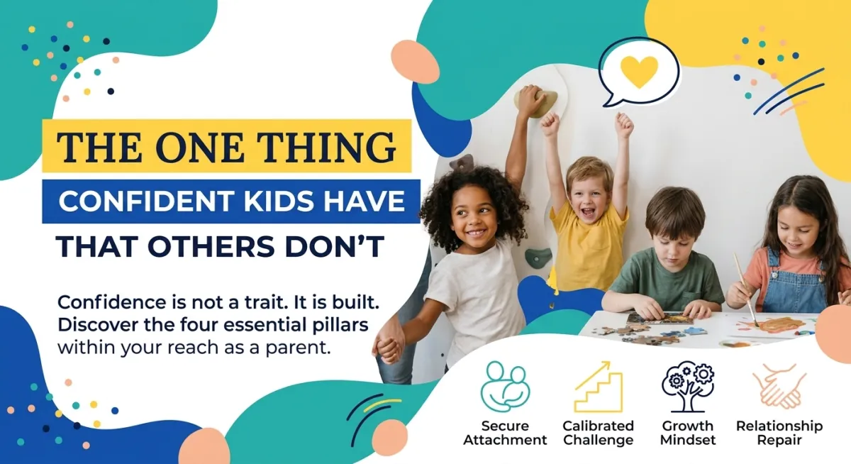 How to Build Confidence in Children: The One Thing Confident Kids Have