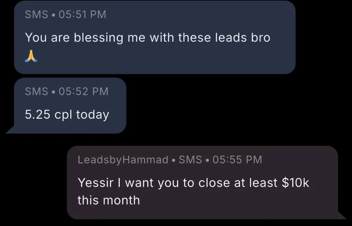 Testimonial screenshot 5